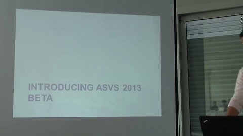 New OWASP ASVS 2013