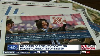 NU Board of Regents to announce priority candidate for system president