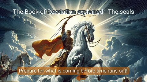 Book of Revelation | The seals | Prepare for what is coming before time runs out!