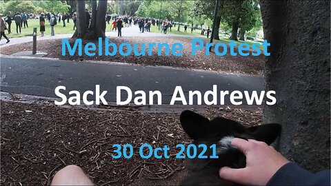 30 Oct 2021 - Melbourne Protest: All Footage
