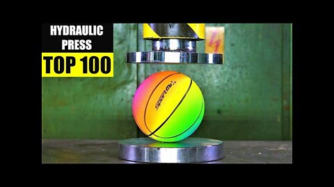 Top 100 Best Hydraulic Press Moments VOL 3 | Satisfying Crushing Compilation