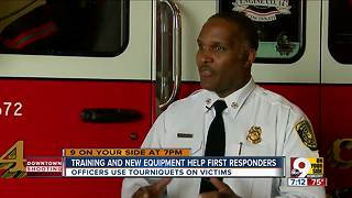 Training and new equipment helped first responders