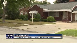 Teenage boy shot, killed at house party in Eastpointe