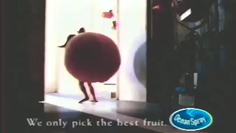 Ocean Spray "Fruit Costumes And Stage Plays" 90's Commercial (September 17, 1998) [Lost Media]