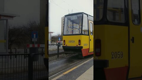 Tram departing #trams #railfans #shorts