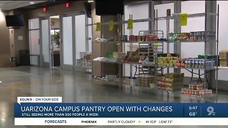 UArizona Campus Food Pantry remaining open through pandemic