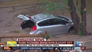 Flash flooding washes away homes and businesses in Ellicott City