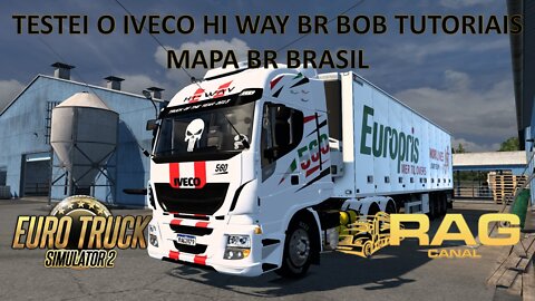 Testei o Iveco HI Way Bob Tutoriais - Mapa BR Brasil