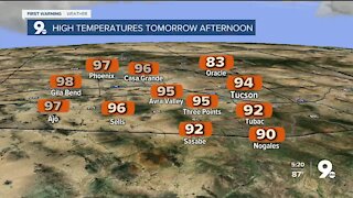 Record heat will soon be pushed aside