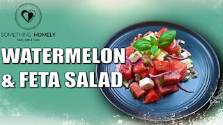 Watermelon & Feta Cheese Salad