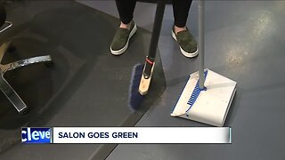 Hair today, green tomorrow: Salon goes green to help recycle and repurpose products, even hair