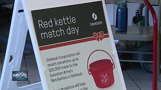 Oshkosh Corporation rings bells for Salvation Army