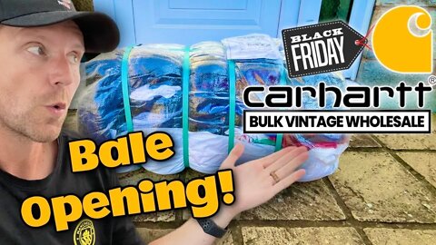 25kg Carhartt Bale OPENING | Bulk Vintage Wholesale | Bale 2