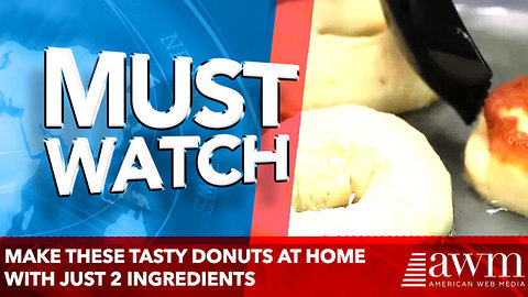 Make These Tasty Donuts at Home With Just 2 Ingredients