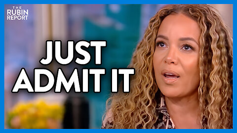 'The View's' Sunny Hostin Appears Desperate to Put a Positive Spin on This | DM CLIPS | Rubin Report