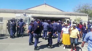 South Africa - Cape Town- Minister of Transport Arrives in Paarl (Video) (KhG)