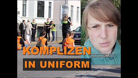 Klima-Nötiger brüsten sich mit Polizistin in ihren Reihen: Zuständig für "Polizeivernetzung"