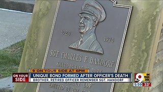 Unique bond formed after officer's death