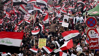 Thousands Gather In Baghdad To Protest U.S. Military Presence