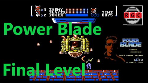 Power Blade - Final Level - Retro Game Clipping
