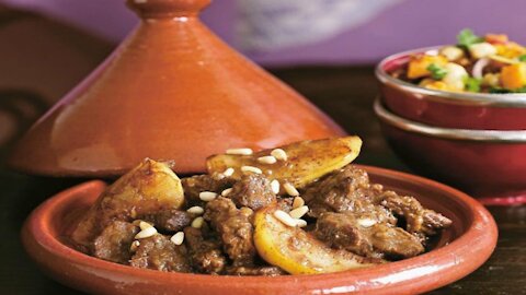 Cooking a Moroccan tagine