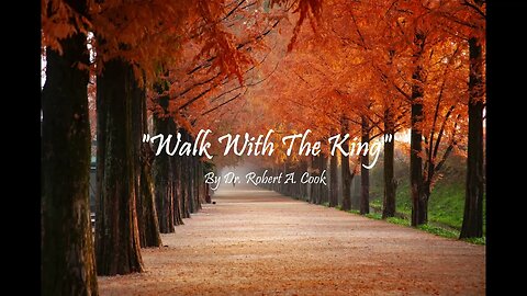 "Walk With The King" Program, From the "Assurance Series", titled "A Plan For You"