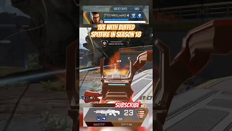 Spitfire Buff in Season 18 of Apex Legends PS5