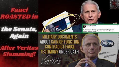 Anthony Fauci ROASTED By Rand Paul & Roger Marshall in the Senate After Project Veritas DARPA BOMB!