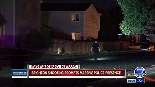 Police swarm Brighton neighborhood after shooting leaves 2 wounded