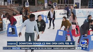 Downtown Denver ice rink open til Feb. 16