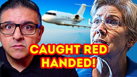 Elizabeth Warren CAUGHT ON CAMERA Flying Private Jet After Blasting Corporate Executives For Same!