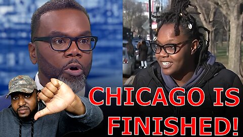 WOKE Chicago Mayor Brandon Johnson Goes Full Word Salad Trying Explain Embarrassing Woke Crime Plan!