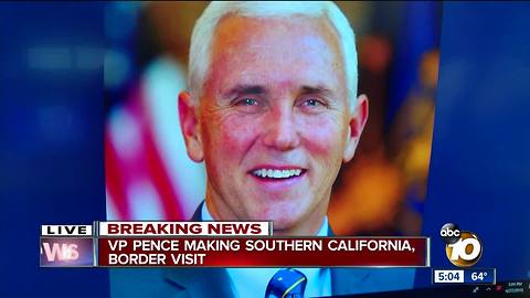 Vice President Pence will visit border