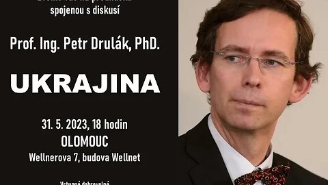 Prof. Petr Drulák, PhD. na debatě v Olomouci