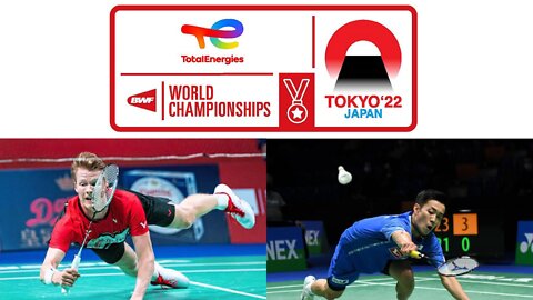 2022 BWF World Championship 🏸 - MS - Anders Antonsen (DEN) 🇩🇰 VS Kenta Nishimoto (JPN) 🇯🇵