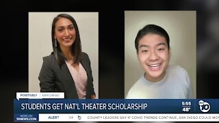 Students get national theater scholarship