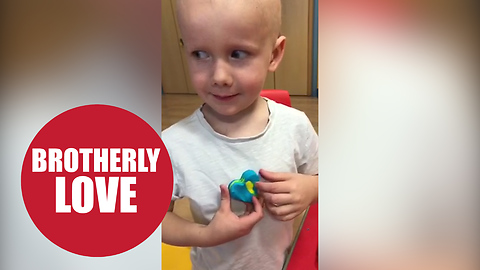 Five-year-old boy is a real hero for donating bone marrow to save his younger brother