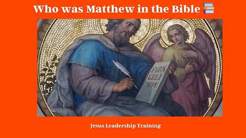 Who was Matthew in the Bible 📚