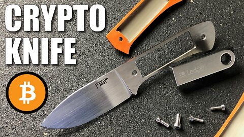 The Most VALUABLE Knife Ever Made? | Secret Bitcoin Wallet | Knife Making