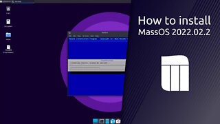 How to install MassOS 2022.02.2