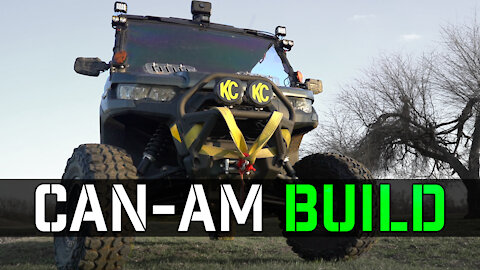 2020 Can-Am Defender Max HD10 Hog Hunting Build