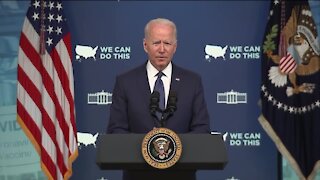 Biden delivers remarks on vaccine distribution