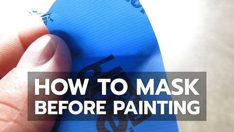 How to Mask Before Painting So It Really Works