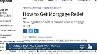 Trouble paying your mortgage?