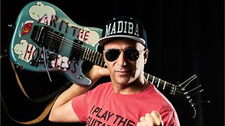 Tom Morello Of Rage Against the Machine Gifts A Fender Stratocaster To A 10 Year Old Rocker