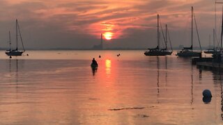 Lake Michigan sunset