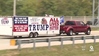 Pro-Trump caravans take to I-275 loop