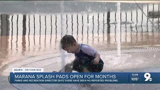 Marana Splash Pads open for months
