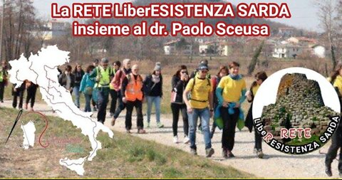 Il dr. Paolo Sceusa a "La Rana Libera" con la RETE LiberESISTENZA SARDA