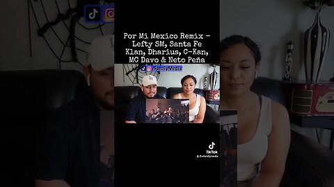 Por Mi Mexico Remix - Lefty SM, Santa Fe Klan, Dharius, C-Kan, MC Davo & Neto Peña (eFam Reaction!)